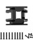 Metal Merkezi Kızak Plakası Şanzıman Montajı 9736 TRX4M -4m 1/18 Rc Paletli Araba Yükseltme Parçaları Aksesuarları, Siyah (Yurt Dışından) 1