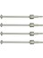 4 Adet Metal Cvd Tahrik Mili Xlf X03 X04 X-03 X-04 1/10 Rc Araba Fırçasız Kamyon Yedek Parçaları Aksesuarları (Yurt Dışından) 1