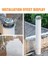 83MM Tarzı Balkon Çatı Yer Sifonu Paslanmaz Çelik Yuvarlak Büyük Deplasman Anti-Blokaj Filtre Ekran Kapağı Dış Mekan Yer Sifonu (Yurt Dışından) 4