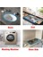Beyaz Stil 50CM Çok Renkli Silikon Banyo Su Tutucu Şerit Engelleyici Çamaşır Makinesi Havzası Soba Kuru ve Islak Ayırma Duş Barajı Bariyeri (Yurt Dışından) 3