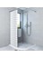 Gri Tarzı 80CM Duş Barajı Banyo Aksesuarları Silikon Kuru ve Islak Ayırma Su Tutucu Şerit Sel Bariyeri Kapı Durdurucu Koruma Engelleyici (Yurt Dışından) 5