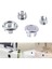 DZK5PCS Tarzı Suchme Mutfak Banyo Havzası Döşeme Banyo Lavabo Deliği Yuvarlak Taşma Drenaj Kapatma Başlığı Taşma Halkası Içi Boş Lavabo Taşma Halkası (Yurt Dışından) 2