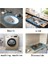 Beyaz Stil 80CM Çok Boyutlu Renkli Silikon Banyo Su Tutucu Şerit Çamaşır Makinesi Havzası Soba Kuru ve Islak Ayırma Duş Barajı Bariyeri (Yurt Dışından) 3