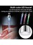 7 Renk Değişen Stil LED Aydınlatma Su Musluk Rgb Renk Değiştiren Musluk Duş Başlığı 360 Derece Isıya Dayanıklı Püskürtücü Plastik Yedek Meme (Yurt Dışından) 4