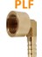 Plf Stili 4 mm Diken Pirinç Hortum Bağlantısı mm Dikenli Kuyruk Bsp Erkek Dişi Dişli Bakır Konnektör Bağlayıcı (Yurt Dışından) 1