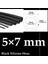 5X7MM Tarzı 100CM 100 cm I.d 2 ~ 16MM Gıda Sınıfı Siyah Silikon Tüp Hortum Isıya Dayanıklı Esnek Silika Jel Boru Akvaryum Esnek Oksijen Pompası Hortumu (Yurt Dışından) 1