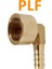 Plf Stili 12 mm Diken Pc Pcf Pl Plf Pagoda Konnektör Hortumu Dikenli Konnektör Hortumu Kuyruk Dişi Bsp Brae Bağlantısı (Yurt Dışından) 1