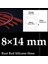 8X14MM Tarzı 1 Milyon I.d2 ~ 16MM Pas Kırmızı Silikon Boru Isıya Dayanıklı Otomobil Petrol Borusu Vakum Soğutma Borusu Hava Pompası Yumuşak Kauçuk Hortum (Yurt Dışından) 1