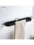 Bir Stil Siyah Kalınlaşmak Uzay Alüminyum Asmak Monte Banyo Havlusu Havlu Depolama Rafı Mutfak Banyo Malzemeleri Donanım Aksesuarları Yumruksuz (Yurt Dışından) 5