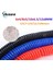 Mavi Stil 12 Metre Pnömatik Poliüretan Pu Hava Kompresörü Hortum Boru 6*4mm 8***8mm Teleskoring Spiral Boru Aracı (Yurt Dışından) 2