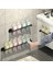 50CM Tarzı 049HOME Banyo Havlu Bar Duvara Monte Vidalar Olmadan Terlik Drenaj Depolama Rafı Tutucu Raf Duşta Asılı Ayakkabı (Yurt Dışından) 5