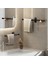 Beyaz 45CM Tarzı Havlu Askısı Havlu Askısı Banyo Havlusu Tutucu Duvar Asılı Siyah Bar Beyaz Çubuk Banyo Rafı Mutfak Depolama Rafı (Yurt Dışından) 4