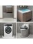 Gri Tarzı 50CM Duş Su Bariyeri Silikon Bükülebilir Su Tutucu Şerit Banyo Kapısı Eşik Çamaşır Makinesi Duş Barajı Bariyeri (Yurt Dışından) 2