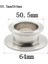 50,5 mm x 64 mm Stili Ri Kelepçe Redüktör Flanş Od Uç Kapağı Azaltıcı Sutainless Çelik Sıhhi Ev Bira Bira (Yurt Dışından) 1