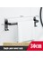 Tek Atış 30CM Stili Yumruksuz Duvar Çok Katmanlı Alüminyum Banyo Havlu Askısı Sadelik Siyah Havlu Askısı Kanca Terlik Havlu Çubuğu Kendinden Montajlı Askı (Yurt Dışından) 1