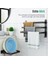 Tek Atış 30CM Stili Yumruksuz Duvar Çok Katmanlı Alüminyum Banyo Havlu Askısı Sadelik Siyah Havlu Askısı Kanca Terlik Havlu Çubuğu Kendinden Montajlı Askı (Yurt Dışından) 5