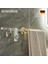 K60CM Tarzı Banyo Donanım Seti Ceviz Akrilik Havlu Çubuğu Krom Havlu Askısı Bornoz Kancaları Tuvalet Kağıdı Tutucu Duvara Monte (Yurt Dışından) 2