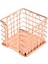 Abletop Rose Gold Metal Koleksiyonu Kare Not Kağıdı Tutacağı Masa Düzenleyici Kutusu (Yurt Dışından) 2