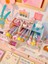 Şeffaf Çekmece Stili Mınkys Kawaii Çekmece Kalemlik Masaüstü Organizatör Büyük Kapasiteli Kalem Kutusu Dıy Sticker Yaratıcı Okul Kırtasiye ile (Yurt Dışından) 3