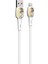 Ldnıo Hızlı Şarj Kablosu 2m Lightning Beyaz LS832 4