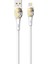 Ldnıo Hızlı Şarj Kablosu 2m Lightning Beyaz LS832 5