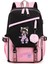 Yeni Sırt Çantası Aphmau Anime Kız Öğrenci Okul Çantası Kadın Dizüstü Sırt Çantası USB Okul Çantası (Yurt Dışından) 1