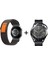 Huawei Watch Gt 3 46MM Için Cırtlı Hasır Kumaş Kordon Kayış + Ekran Koruma Filmi - FC153 1
