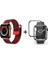 Apple Watch 9 45MM Için Metal Mıknatıslı Kordon Kayış + Ekran Koruma Filmi - FC157 1