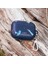 Airpod Pro Uyumlu Kılıf Fırça Boya Desenli Coehl Reverie Kapak Mavi 4