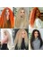 Trend Nice Bulk Afro Su Dalgası Saç - Kumral 3