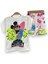 Yeni Sezon Kız Çocuk Mickey Mouse Baskılı T-Shirt Şort Takım 2'li Set 1