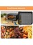 4pcs Pişirme Tepsisinin Değiştirilmesi, 10 Qt Örgü Pişirme Rafı Hava Fritöz Aksesuarları, Hava Fritöz Fırını, Bulaşık Makinesinde Yıkanabilir (10 Qt) (Yurt Dışından) 4