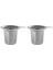 2x Stainless Steel Tea Strainer, Teapot, Tea Sieve, Coffee Cup, Leaking Sieve, High Density Filter With Handle (Yurt Dışından) 1