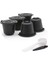 5 Reusable Capsules Refillable Coffee Capsule Filter With Coffee Machines With Coffee Spoon Brush (Yurt Dışından) 1