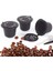 5 Reusable Capsules Refillable Coffee Capsule Filter With Coffee Machines With Coffee Spoon Brush (Yurt Dışından) 2