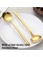 8 Packs, Gold-Plated Stainless Steel Coffee Spoon, Mini Teaspoon For Coffee Sugar Dessert Cake Ice Cream (Yurt Dışından) 4