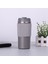 Coffee Cup Double Wall Heat Resistant Silicone Grip Travel Mug, Eco-Friendly Portable Cups With Leakproof Lid Grey (Yurt Dışından) 5