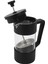 6x French Press Coffee & Tea Maker 12OZ, Thickened Borosilicate Glass Coffee Press Rust-Free And Dishwasher Safe,black (Yurt Dışından) 4