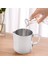 Milk Jug Milk Pitcher Stainless Steel Milk Bowls For Milk Frother Craft Coffee Latte Milk Frothing Pitcher Latte Art (200ML) (Yurt Dışından) 2