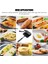 Izgara Sandviç Makinesi Ekmek Tost Kahvaltı Makinesi Hotdog Sandviç Tava Yapışmaz Alüminyum Çevirme Tava Mutfak Aracı (Yurt Dışından) 5