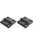 60X Siyah Alüminyum Mobilya Dolabı Kapı Menteşesi 50MM x 50MM (Yurt Dışından) 1