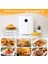 Hava Fritöz Rafı Yuvarlak 3 Katmanlı Istiflenebilir Kurutucu Rafları Paslanmaz Çelik Hava Fritöz Sepeti Tepsi Hava Fritöz Aksesuarları (Yurt Dışından) 3