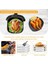Hava Fritöz Rafı Yuvarlak 3 Katmanlı Istiflenebilir Kurutucu Rafları Paslanmaz Çelik Hava Fritöz Sepeti Tepsi Hava Fritöz Aksesuarları (Yurt Dışından) 5