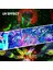 Uzaktan USB Sahne Aydınlatma Efekti 60 Desen Rgb Uv LED 8 Delikli Lazer Projektör, Otomatik Ses Kontrollü (Usb Fişi) (Yurt Dışından) 5