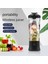 Taşınabilir Blender, Shake ve Smoothie'ler Için,şarj Edilebilir Usb'li Kişisel Blender,meyve,smoothie Karıştırma Makinesi A (Yurt Dışından) 2