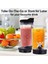 24 Oz Bardaklar, Hareketli Kapaklı, 7 Kanatlı Çıkarıcı Bıçağı, Nutri Ninja Auto Iq BN801 SS101 BL480-30 BL641 BL642-30 Blender Için (Yurt Dışından) 5