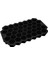 Ice-Cube Tray For Freezer With Lid, Silicone Trays Spill-Resistant Removable Cover, Black (Yurt Dışından) 1