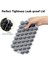 Ice-Cube Tray For Freezer With Lid, Silicone Trays Spill-Resistant Removable Cover, Black (Yurt Dışından) 2