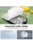 Ice-Cube Tray For Freezer With Lid, Silicone Trays Spill-Resistant Removable Cover, Black (Yurt Dışından) 4