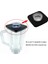 Os-Ter Blender Kavanozu Için 10X Blender Kare Kapağı ve Orta Kapağı 4903 Blender Kare Kavanoz Kapağı Değiştirmelerine Uygun (Yurt Dışından) 3